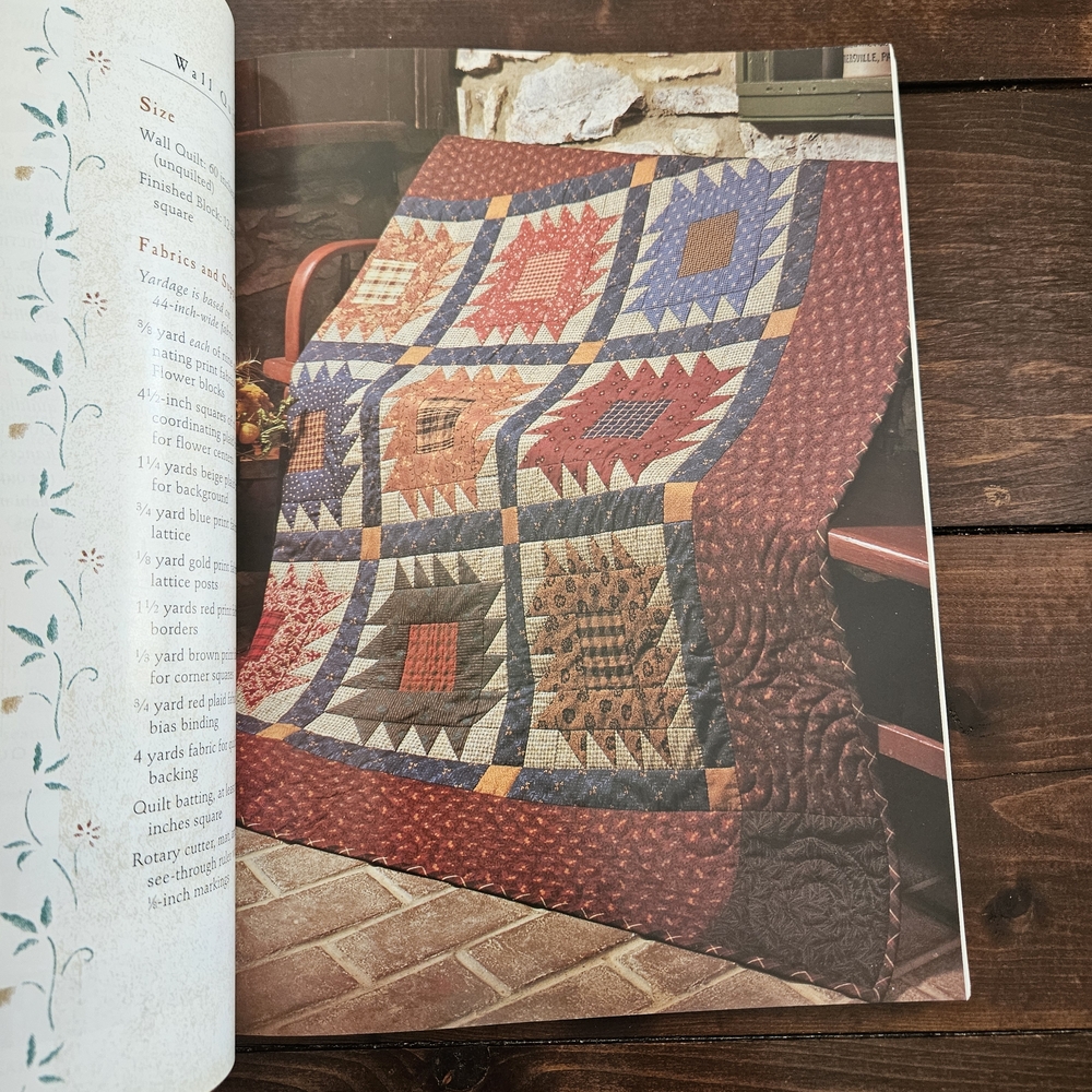 At Home with Thimbleberries Quilts by Lynette Jensen Paperback Sewing Book - Picture 6 of 10